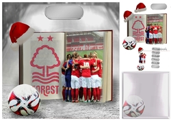 Nottingham forest women at Christmas 