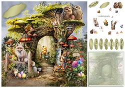 Easter in the enchanted forest