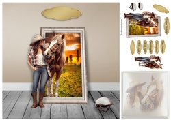 girl and her horse