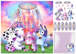 bluey and the unicorn