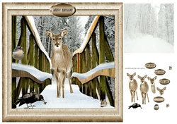 deer on a bridge 
