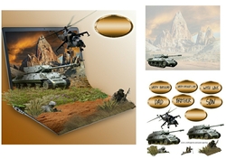 in the army