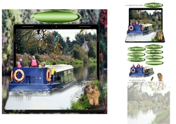 on the canal