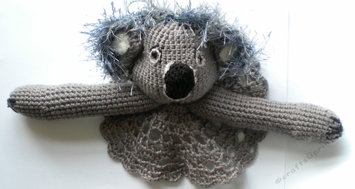 A Koala Cuddle Blanket - Amigurumi -To Crochet