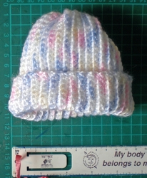 Basic Crochet Beanie for Premature Babies