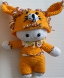 Amigurumi Lion Onesie Doll