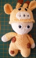 Amigurumi Giraffe Onesie Doll