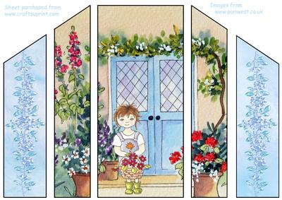 Flowers for You Theatre Fold Card