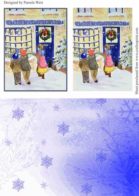 Old Curiosity Shop Toppers and Background