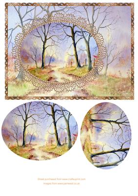 Misty Morning Step by Step Decoupage