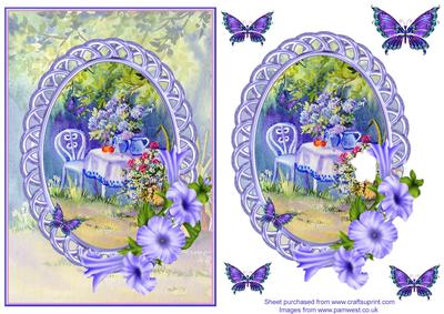 Time for Tea Step by Step Decoupage with Butterflies