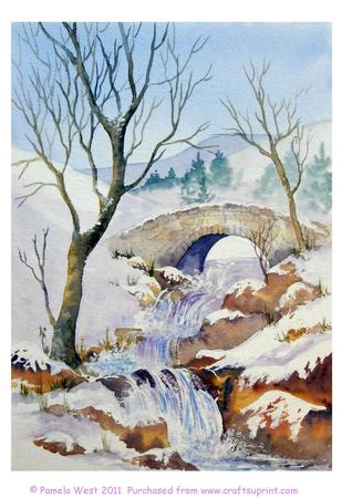 Bridge Lake District, Original Watercolour Painting