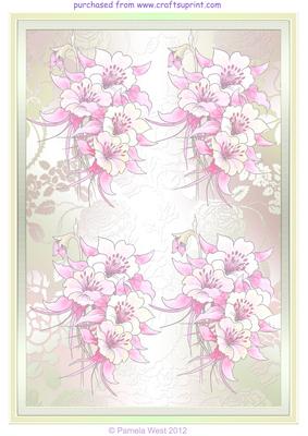 Aquilegia Watercolour Vellum