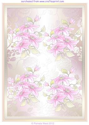 Clematis Watercolour Vellum