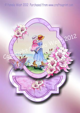 Crossing the Stream Victorian Children Easel Kit