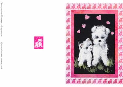 Westie and Friend Complete Card