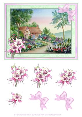 The Country Cottage Garden Step by Step Decoupage