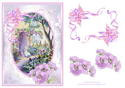 By the Cottage Door Step by Step Decoupage