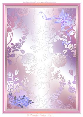 A Walk in the Bluebell Wood Matching Background