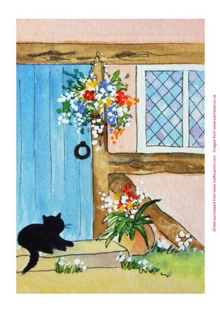 Country Cottage 2 - Watercolour Painting