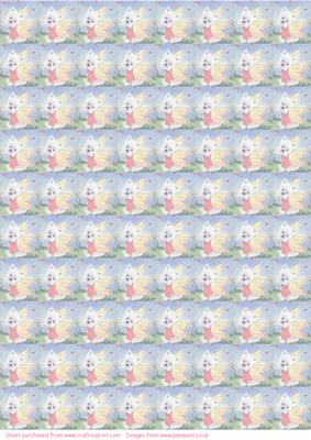 Westie Fairy Vellum