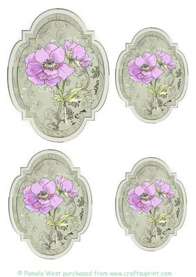 Anemone Toppers/tags