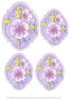 Hibiscus Toppers/tags