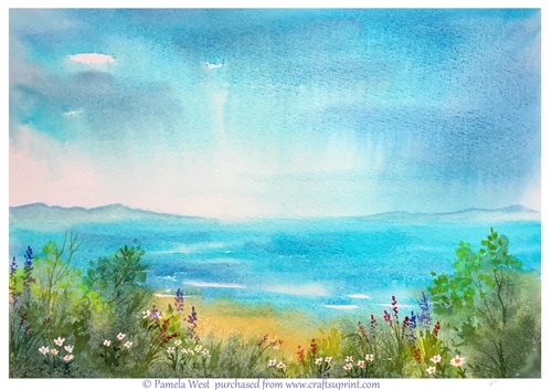 Flowers by the Lake  Designer resource