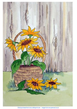 Sunflowers - Original Watercolour
