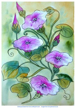 Columbine - Original Watercolourp Painting