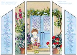 Flowers for You Theatre Fold Card