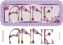 Anne Name Topper