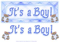 It's Boy Name Topper