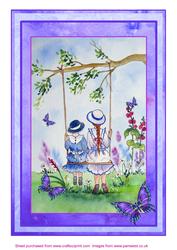 Swing Time Card Topper