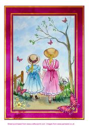 Spring Walk Card Topper