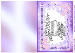 Garden Gate Digistamp Quick Card