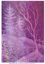Frosty Trees Background 1