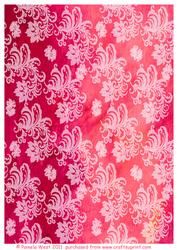 Red Silk and Lace Background
