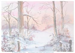 Pink Winter Vellum