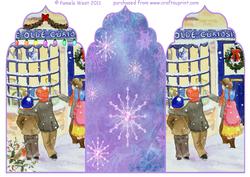 Old Curiosity Shop Elegant Top Trifold