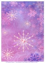 Snowlflake Backing Paper