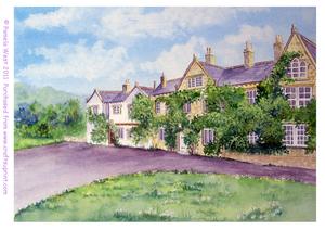 Inn at Wherewell Original Watercolour Painting
