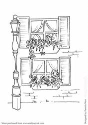 The Lamp Post Digital Stamp