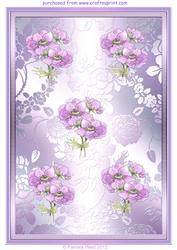 Anemone Watercolour Background Paper
