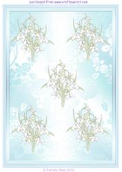 Snowdrops Watercolour Vellum