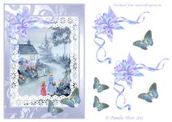 Country Walk Watercolour Step by Step Decoupage