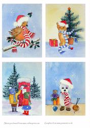 4 Cute Christmas Toppers