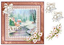 8x8 Snowy River Decoupage