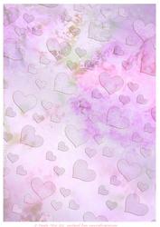 Hearts Background Sheet 1
