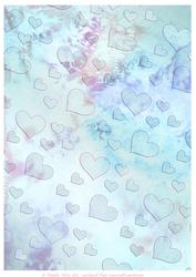Hearts Background Sheet 3